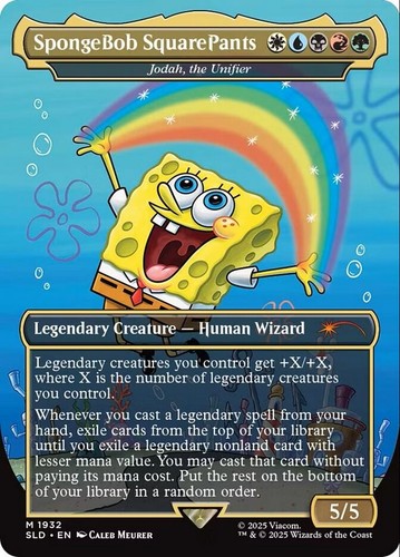 Edh spongebob deck commander - deck,