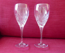 2x Royal Brierley Crystal Wine