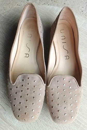 Unisa size beige - unisa, suede