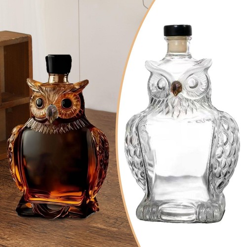 Whisky decanter owl design - owl,