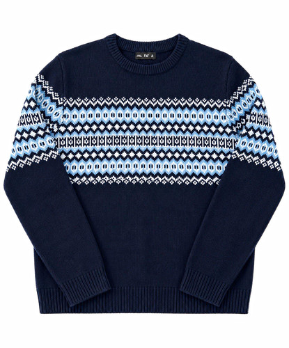 Men navy knit - f&f, fair