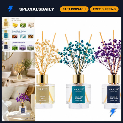 Pack reed diffuser - set,