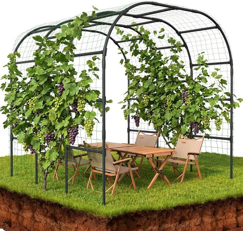 Sunyrisy metal garden arch - garden,