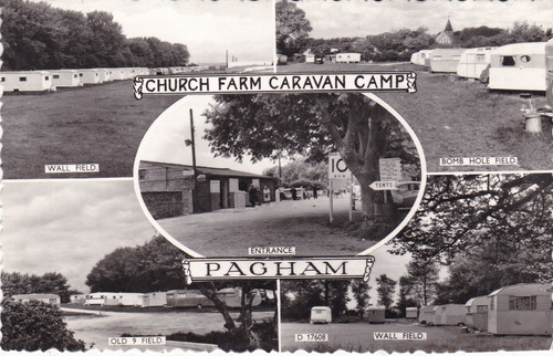 Church farm caravan camp - church,