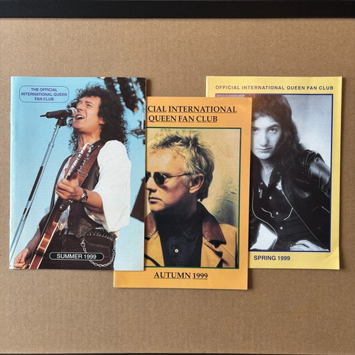 Queen fan club magazine - queen,