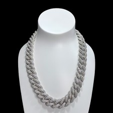 ✅ ✅ Ice Cold Drip Iced Out VVS Moissanite D color Cuban Link Chain ✅