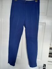 M&S Cobalt Blue Trousers. size 10. vgc Free p+p