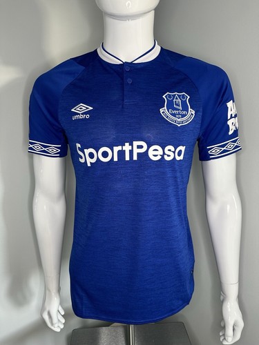 Everton match worn - worn, shirt
