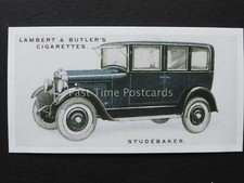 No.44 STUDEBAKER Motor Cars - 3rd Series REPRINT Lambert & Butler 1926