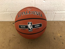 Spalding Basketball Size 7 Silver Series NBA All Surface Outdoor