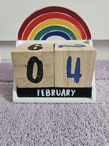 George rainbow wooden - , block