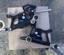 PP Tuning Adjustable Rearsets for 2016 - 2024 Zx10r Rearsets Race Shift Pegs