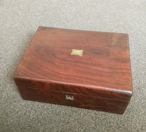 Antique vintage writing box - antique,