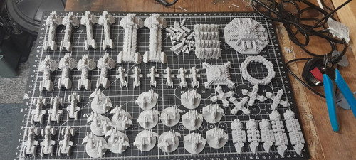 Grimdark warfleets battle - grimdark,