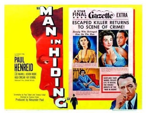 Man hiding 1953 aka mantrap - hiding,