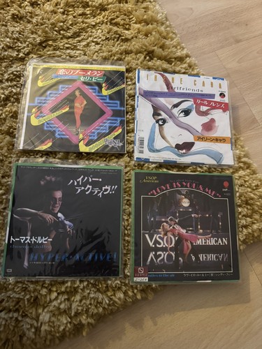 Japanese vinyl singles - japanese,