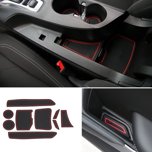 Red rubber non slip - rubber, slot