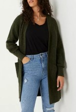 Fat Face Cardigan Green Edge