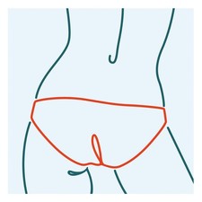 RED SILK KNICKERS by Lucie