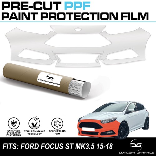 Front bumper stone chip guard - front,
