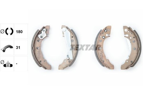 Textar brake shoe set axle - brake,