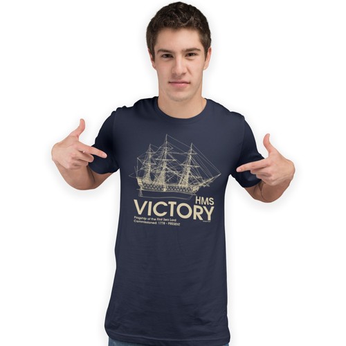 Hms victory shirt ship royal - victory,
