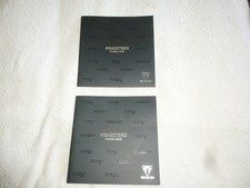 TRIUMPH ROADSTERS MOTORCYCLE BROCHURES X2 2018 2020 EXCELLENT