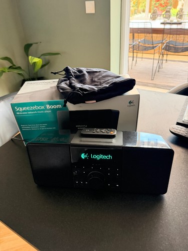 Logitech squeezebox boom with - squeezebox,