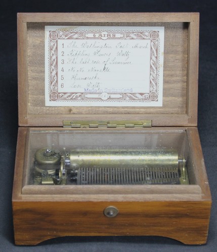 Thorens song cylinder music - thorens, 6-song