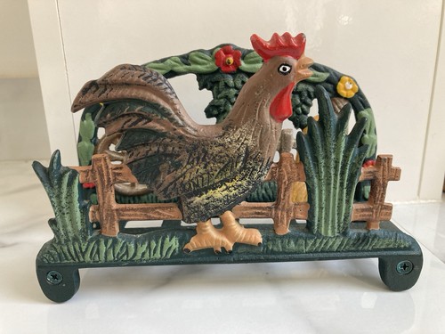 Vintage cast iron letter - iron,