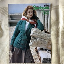 Sunbeam knitting pattern 1499
