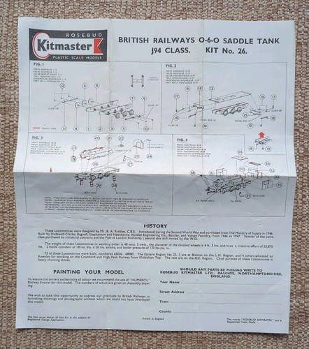 Rosebud kitmaster instructions - kitmaster,