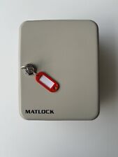 Matlock Key Safe Cabinet Security Mount Box Grey Steel