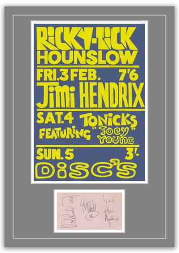 Jimi hendrix concert poster - concert,