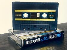 Maxell XLII-S 90 type II high position vintage cassette tape. Unused. Japan (5)