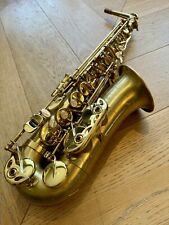 Henri Selmer Saxophone Alto Series 3 and case-Brushed Gold - Excellent Condition