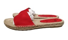 Gaimo women's espadrille sliders - Handmade in Spain, Yute & Leather
