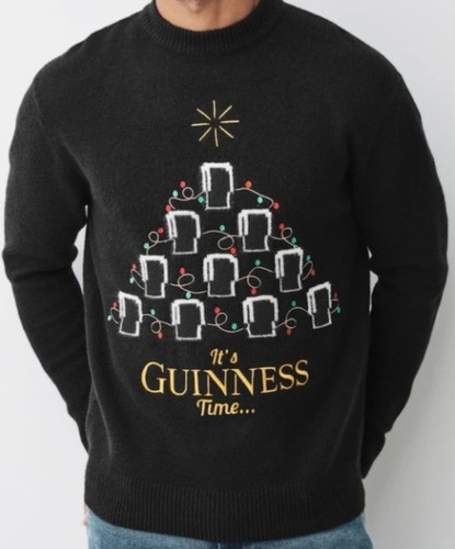 Mens next guinness christmas - guinness,