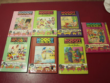7 x vintage Noddy hardback