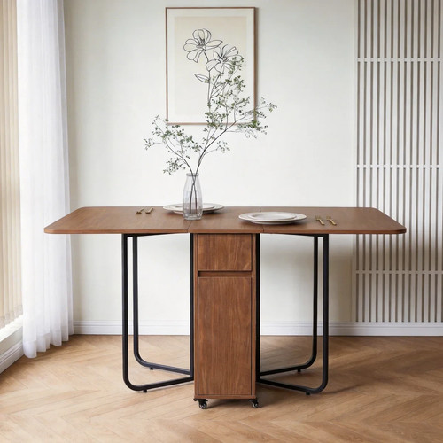 150cm walnut folding - 150cm,