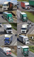 10 Truck Photos 6x4 Daf Rigid Lorry Photographs (Lot 75)