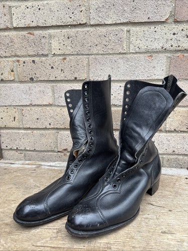Vintage womens shoes lace - vintage, up