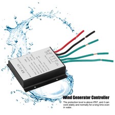 Wind Turbine Generator Charge Controller Boost Regulator 12/24V Waterproof Set