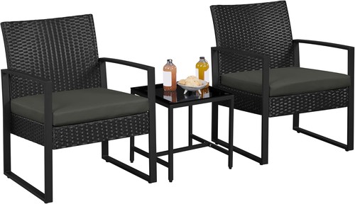 Piece rattan garden - 3-piece,