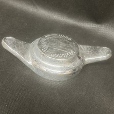 Vintage Original Classic Car Chrome Left near  Side Knock Off Wheel Spinner Ref1