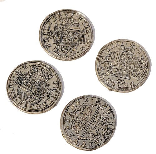 Tin pieces eight coin - tin,