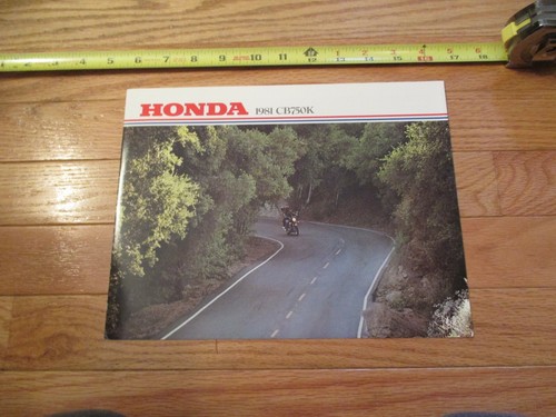 Honda motorcycle cb750k 1981 - honda,