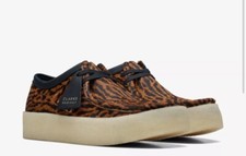 Clarks  Men’s WALLABEE CUP TORTOISESHELL Leather Uk 9 G / 43