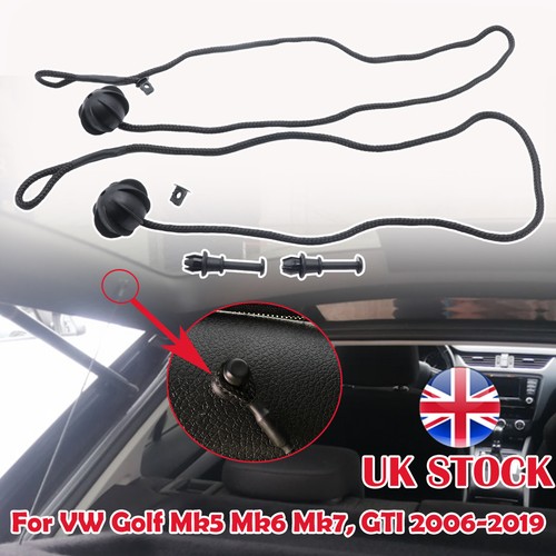 Parcel shelf holding strap - parcel,