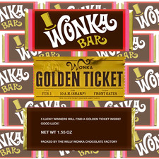 Willy Wonka Chocolate Bar with